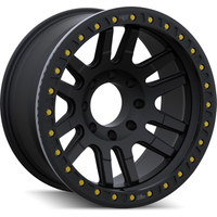 Dirty Life 9314 Canyon Race Satin Black Wheels - 20x10 - 8x170 — Wheels & Rims