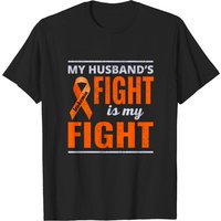 T-Shirt de soutien à la sensibilisation au cancer de la leucémie pour hommes