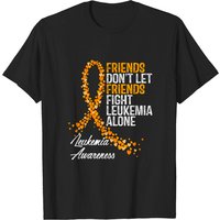 Les amis ne laissent pas les amis lutter seuls contre le cancer - T-shirt — T-shirts pour hommes