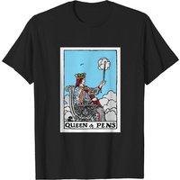 T-shirt Bookish Tarot Reine des Stylos pour Hommes — T-shirts pour hommes