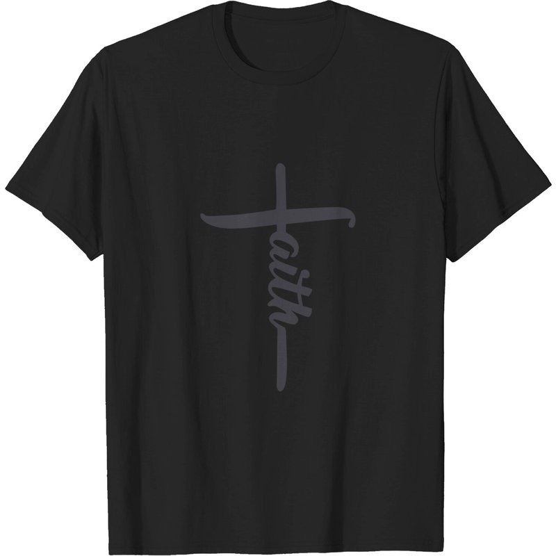 T-shirt Jésus Faith Cross Christian Religieux pour Hommes — T-shirts pour hommes