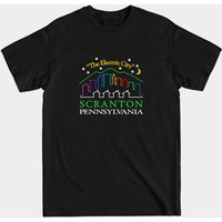 T-shirt pour hommes Lazy Scranton 'La Ville Électrique — T-shirts pour hommes