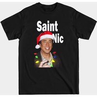 T-shirt Saint Nic de Nicholas Cage pour hommes — T-shirts pour hommes