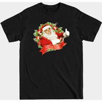 Nicolas Cage Christmas Jolly Old Saint Nic T-Shirt for Men