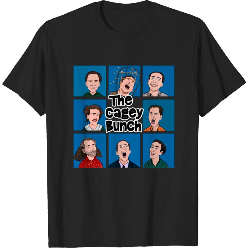 The Cagey Bunch T-shirt pour hommes Nicolas Cage — T-shirts pour hommes
