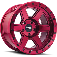 Dirty Life 9315 Compound Red Wheels - 20x10 - 6x135 -25 Offset — Wheels & Rims