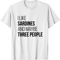 T-shirt pour hommes Sardine en couleur royal