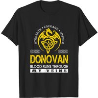 T-shirt Noir pour Hommes Donovan — T-shirts pour hommes