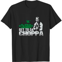 T-shirt pour hommes Get To Da Choppa en noir — T-shirts pour hommes