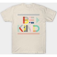 T-shirt pour hommes Be Kind en rouge chiné — T-shirts pour hommes