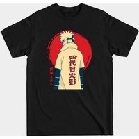 T-shirt pour hommes Minato japonais en noir — T-shirts pour hommes