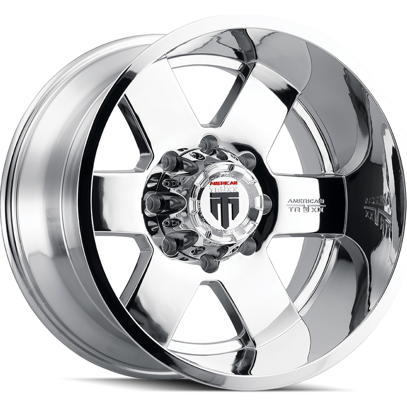 American Truxx AT155 Armor Chrome Wheels - 20x12 - 6x135 -44 Offset — Wheels & Rims