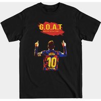 T-shirt pour hommes Lionel Messi en noir — T-shirts pour hommes