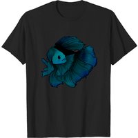 T-shirt Blue Betta Betta pour hommes en noir — T-shirts pour hommes