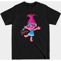 T-shirt pour hommes Princess Poppy en noir