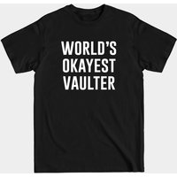 T-shirt World's Okayest Vaulter Pole Vault pour hommes