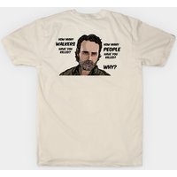 Rick Grimes 3 Questions Men's T-Shirt