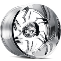 American Truxx AT163 Ninja Chrome Wheels - 22x14 - 5x150 -76 Offset