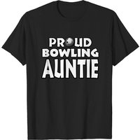 T-Shirt Bowling Tante pour Hommes - Noir — T-shirts pour hommes