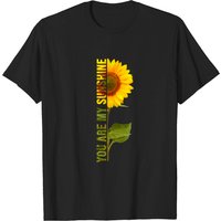 T-shirt You Are My Sunshine Sunflower pour hommes — T-shirts pour hommes