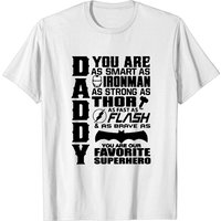T-shirt pour hommes Daddy You Are Our Favourite Superhero — T-shirts pour hommes