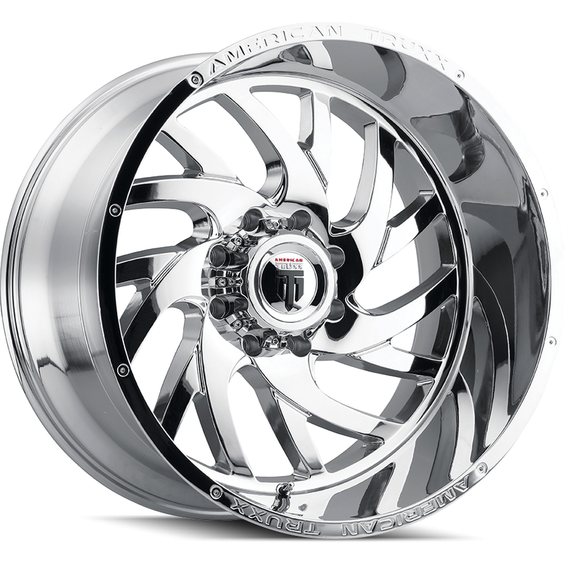 Roues American Truxx AT1907 Xclusive Chrome - 22x12 - 5x150 -44 — Roues et jantes