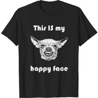 This Is My Happy Face Men's T-Shirt
