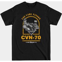 T-shirt pour hommes CVN-70 USS Carl Vinson - Porte-avions — T-shirts pour hommes