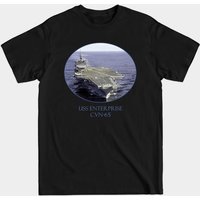 T-shirt pour hommes USS Enterprise CVN-65 - Porte-avions — T-shirts pour hommes