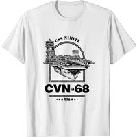 CVN-68 USS Nimitz Aircraft Carriers Men's T-Shirt