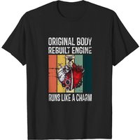 T-shirt Original Body Rebuilt Engine pour hommes - Open Heart Surgery