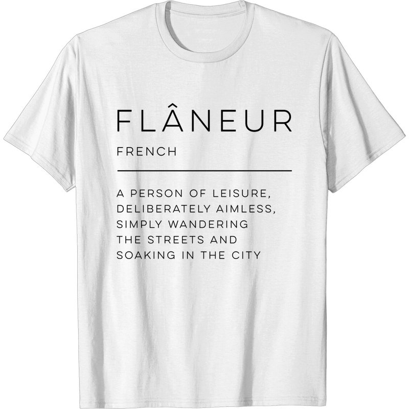 T-shirt pour hommes Flâneur Definition - Flaneur — T-shirts pour hommes
