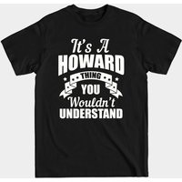 Howard Thing - Howard T-shirt pour hommes en noir — T-shirts pour hommes