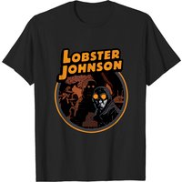 T-shirt noir pour hommes Lobster Johnson — T-shirts pour hommes