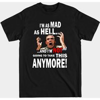 I'm Mad As Hell... - Network - Men's T-Shirt — Mens T Shirts