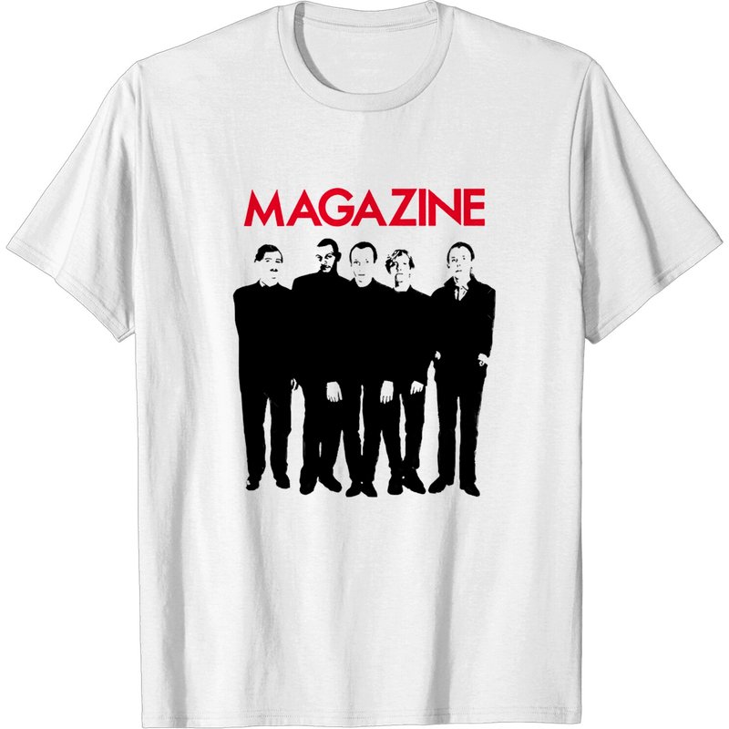 T-shirt pour hommes Magazine en couleurs unies et chinées
