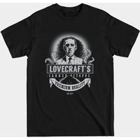 T-shirt Lovecraft's Canned Octopus pour hommes - Noir