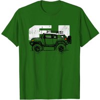 T-shirt Off Road Toyota Fj Cruiser — T-shirts pour hommes