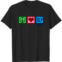 Peace Love Speech Language Pathology Men's T-Shirt