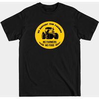 T-Shirt Classique No Farmers No Food pour Hommes