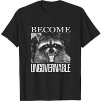 T-shirt pour hommes Raton Laveur Indomptable