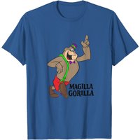 T-shirt pour hommes Magilla Gorilla en blanc