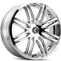 Roues Kraze KR141 Cray Chrome - 20x8.5 - Motif de boulon 5x114.3