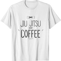 T-shirt Jiu Jitsu et Café pour hommes