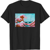 T-shirt pour hommes Great Vapor Wave - Vague japonaise — T-shirts pour hommes