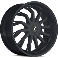 Kraze KR142 Scrilla Noir Satin 22x9.5 Roues 5x115 Motif de Boulon