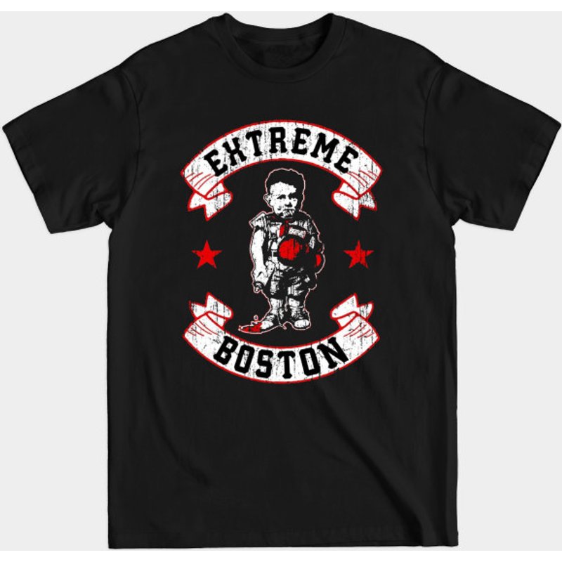 T-shirt pour hommes Extreme Boston en noir