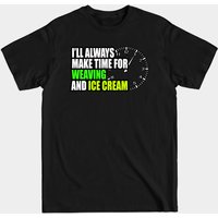 Weaving Men's Black T-Shirt