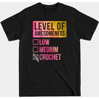 Funny Low Crochet Quote T-Shirt for Men