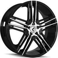 Roues Kraze KR157 Hella Noir Brillant Mécanisé - 22x8.5 - 5x114.3
